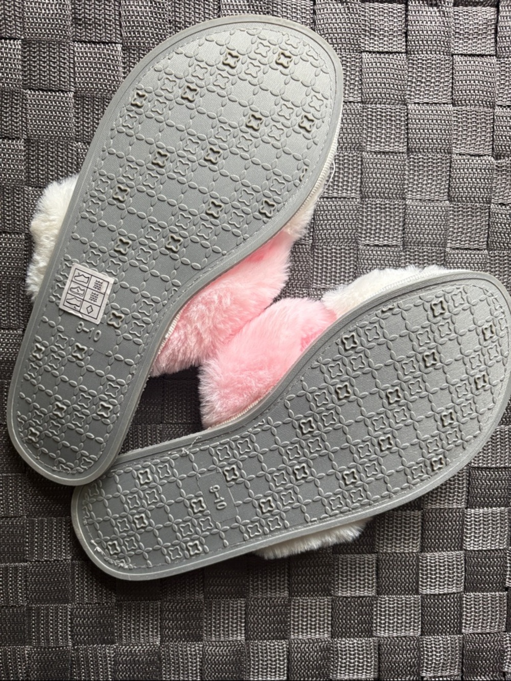 Fuzzy Slippers - Picture 2 of 2